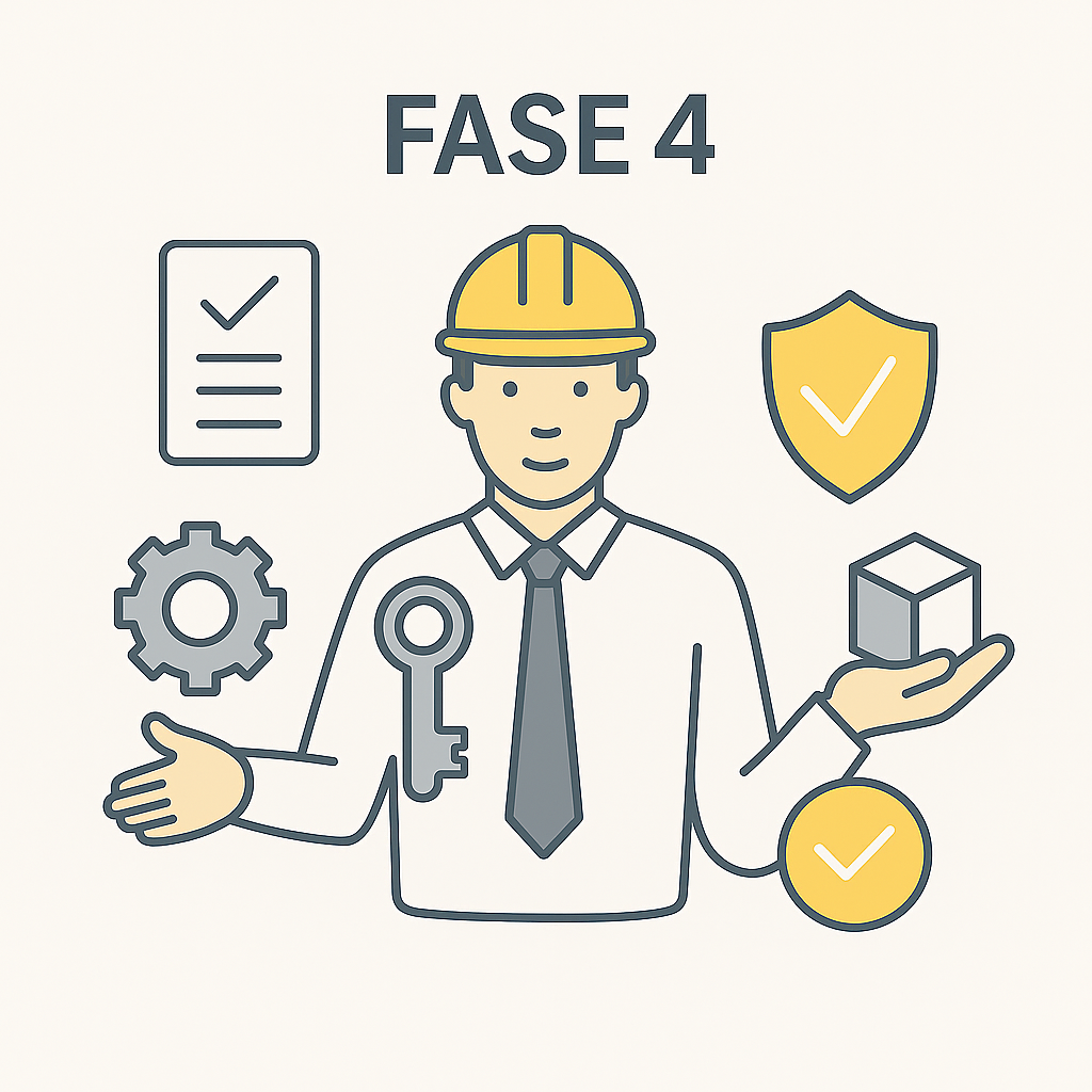 fase 4 ristrutturazione: consegna chiavi in mano